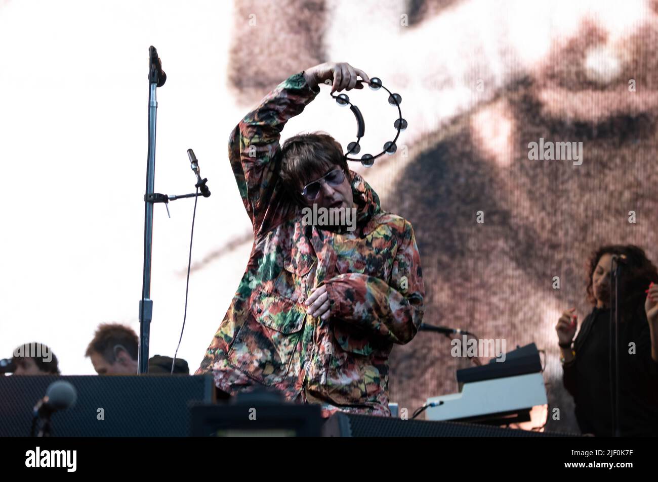 Liam Gallagher Hampden Park Glasgow 26th June 2022 Stock Photo Alamy