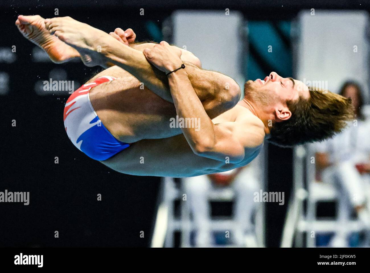 BOUYER Jules FRA3m Springboard Men Semifinal Diving FINA 19th World Championships Budapest 2022 Budapest, Duna Arena 27/06/22  Photo Giorgio Scala / Deepbluemedia / Insidefoto Stock Photo