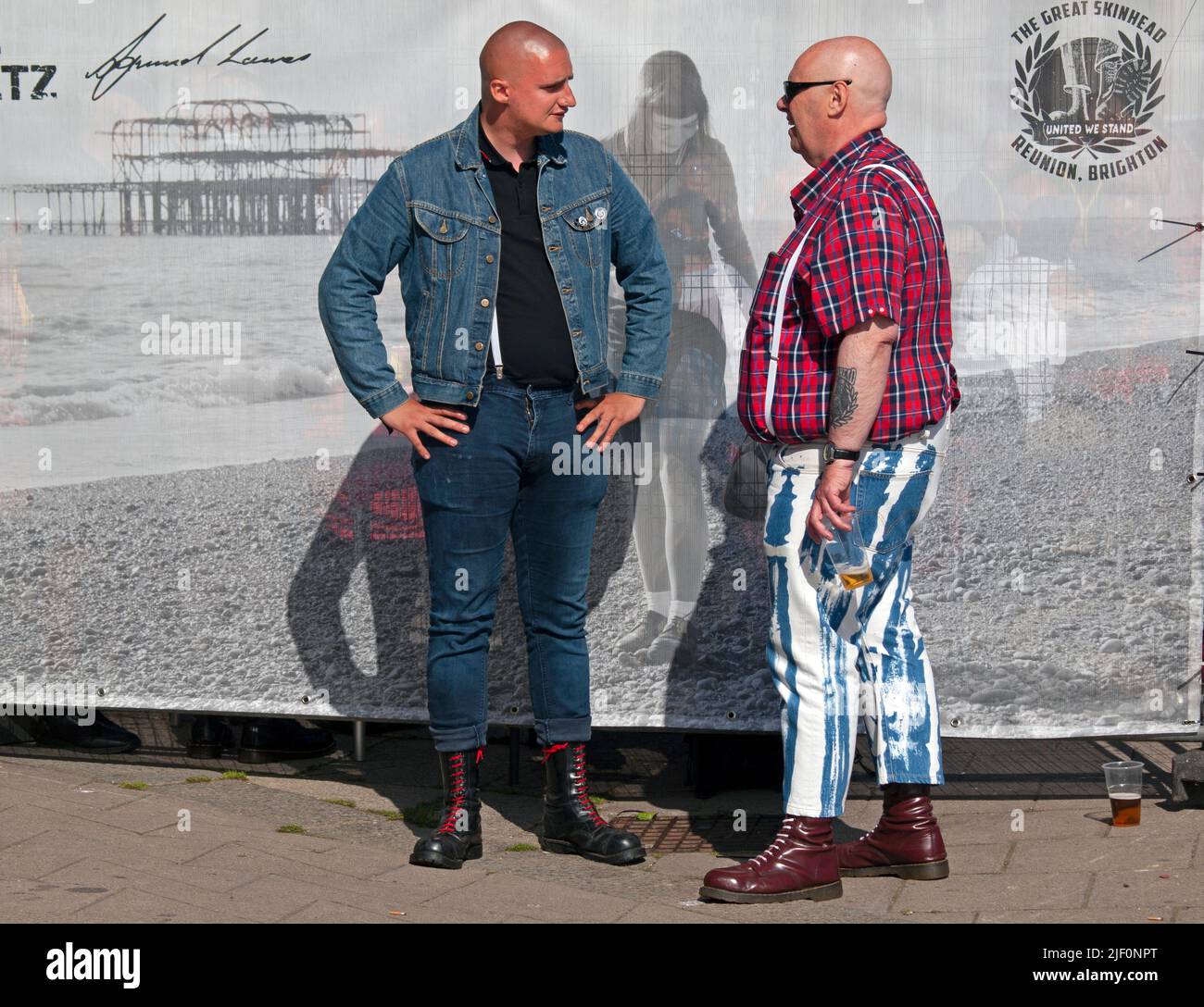 Skinheads jeans hi-res stock photography and images - Alamy