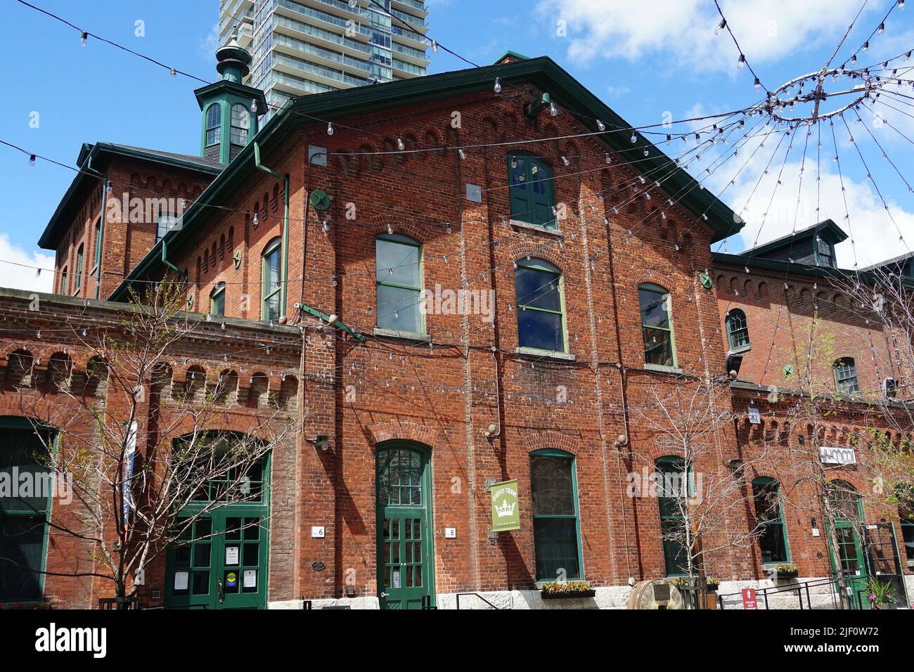 Malt House, or the Maltings building, Distillery Historic District ...