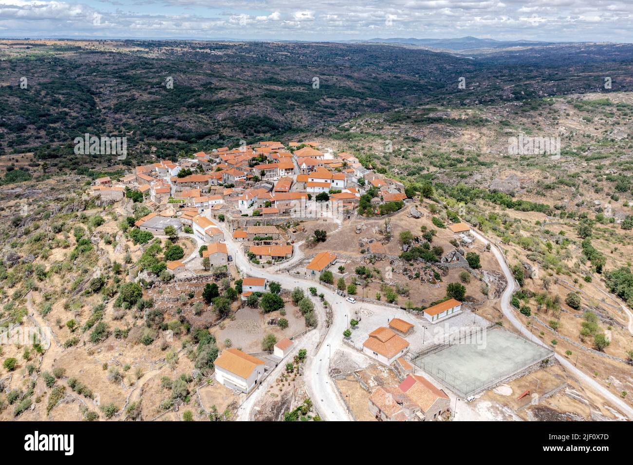 Medieval town of Castelo Bom, Guarda district, Portugal Stock Photo - Alamy