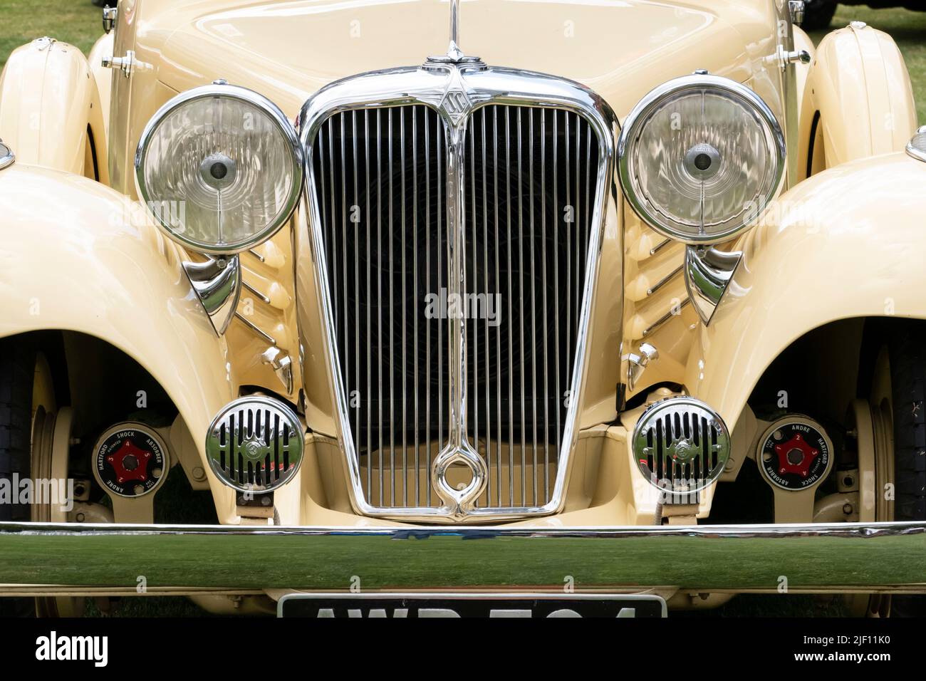 1935 SS1 Airline Saloon at the London Concours at the Honourable Artillery Company in the City of London UK Stock Photo