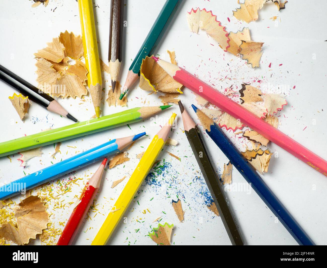 School supplies. Pencil sharpening. Pencil sharpener . Multicolored ...