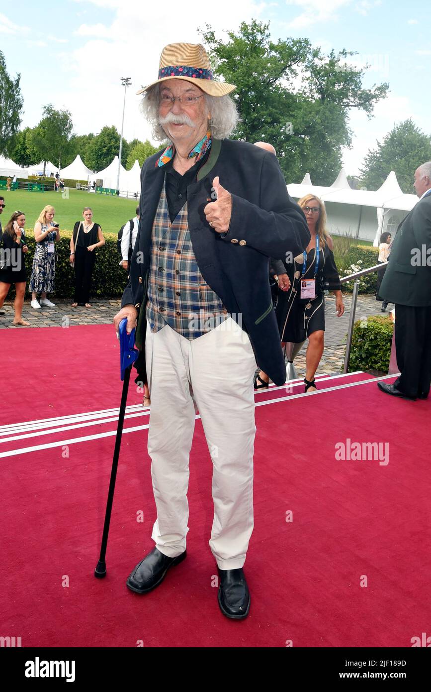 Aachen, Germany. 28th June, 2022. Science Journalist Jean Ptz Walks The Red Carpet Before