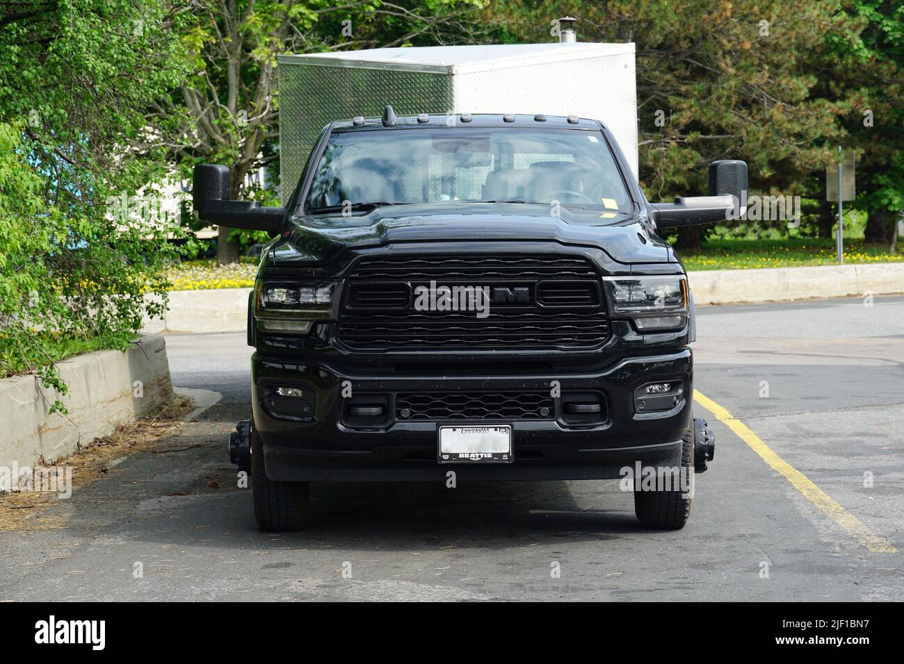 RAM 3500 Heavy Duty car, Canada, North America Stock Photo - Alamy