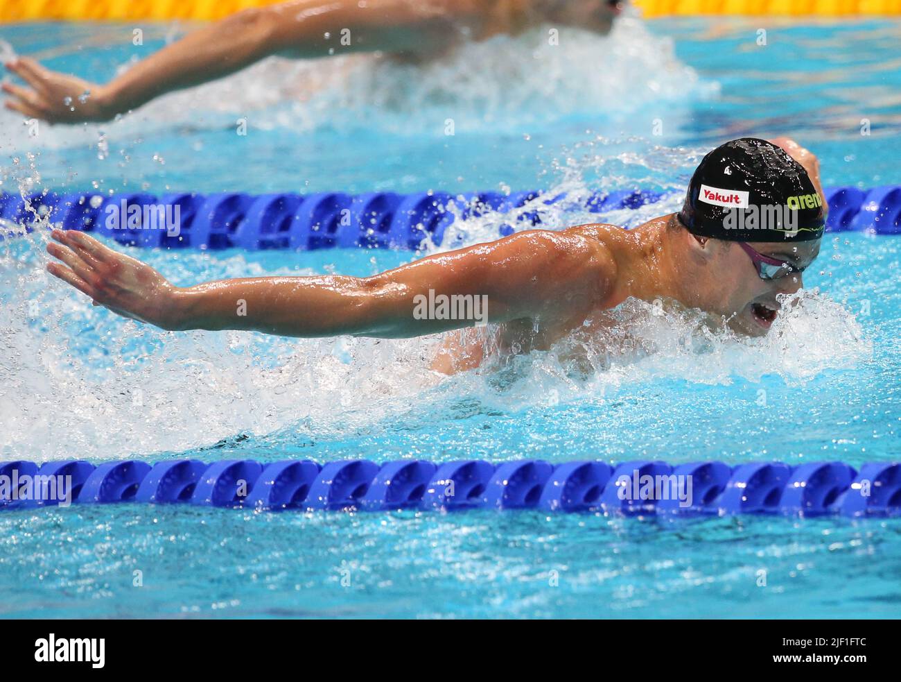 Alberto Rizzotti  of Italy Heats  200 M Butterfly  Men  during the 19th FINA World Championships Budapest 2022, Swimming event on June 19 2022 in Budapest, Hungary - Photo Laurent Lairys / DPPI Stock Photo