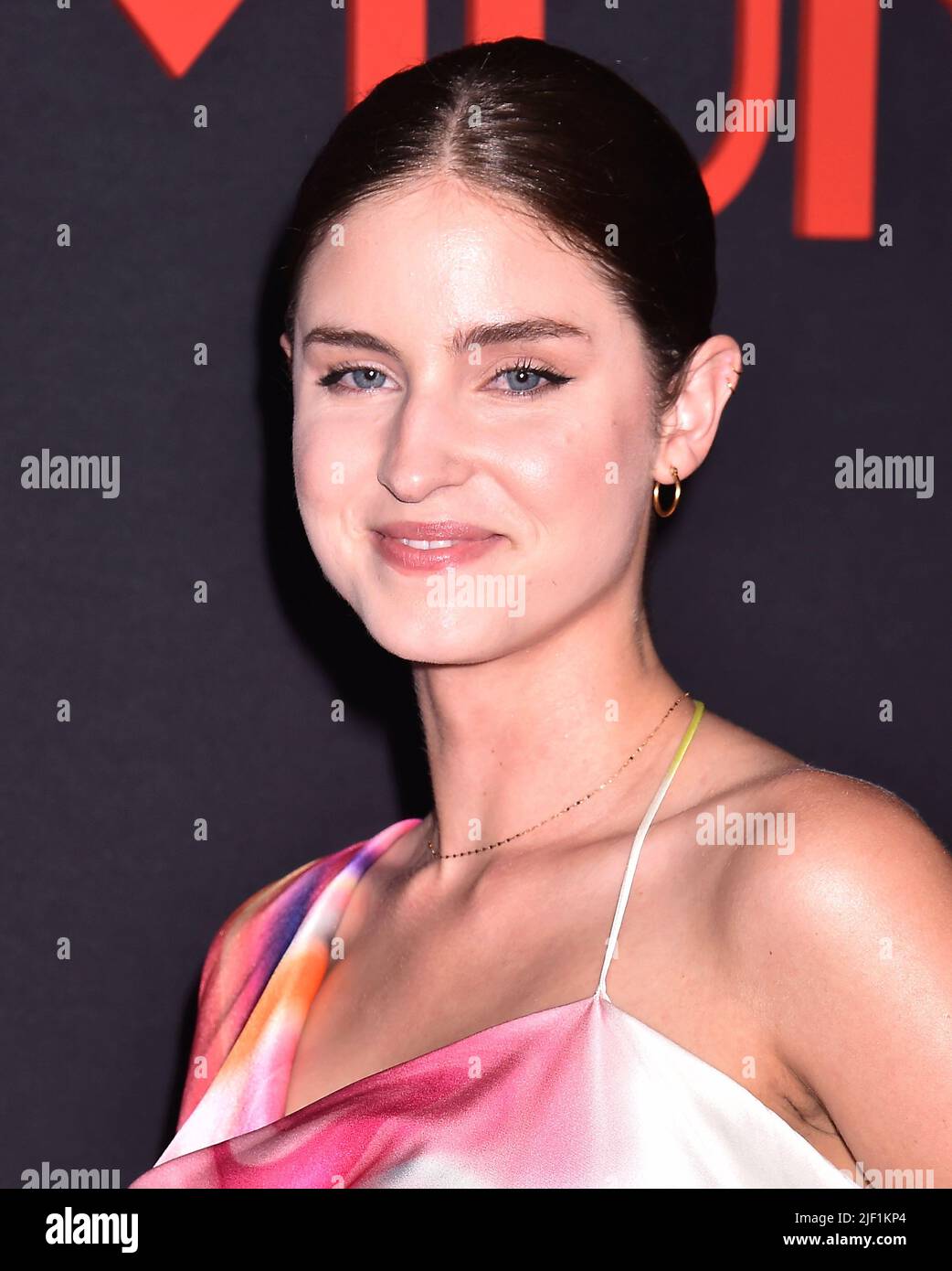 LOS ANGELES, CA - JUNE 27: Christina Kartchner attends the Los Angeles  premiere of Only Murders In The Building Season 2 at DGA Theater Complex  on J Stock Photo - Alamy