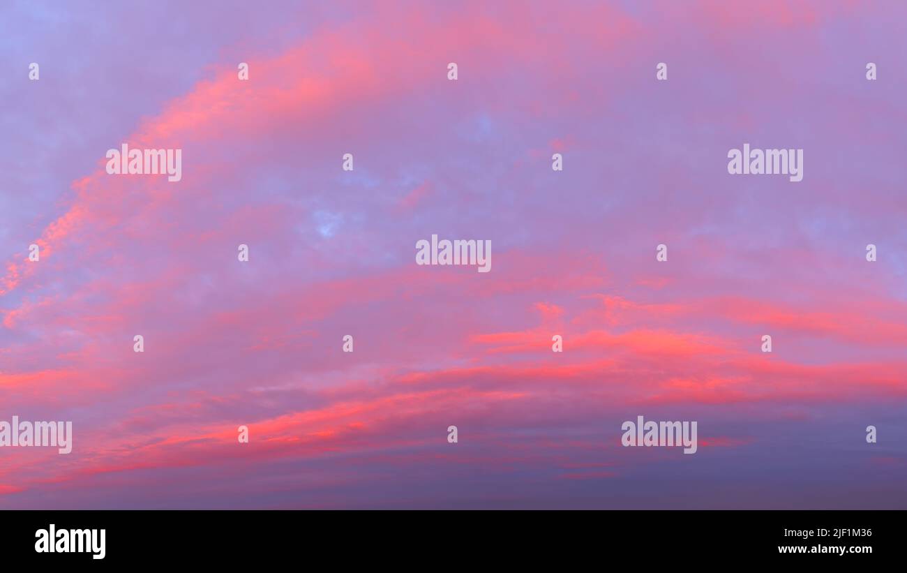 Beautiful sky sunset as background Stock Photo - Alamy