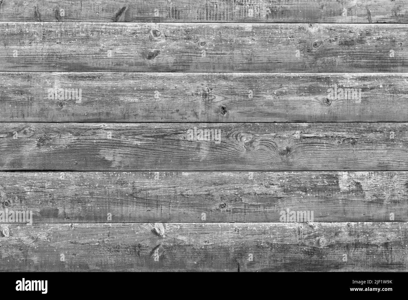 Old wood texture. Gray vintage wooden table. Retro style, faded boards, grey natural background. Weathered surface, grunge planks. Rustic design eleme Stock Photo