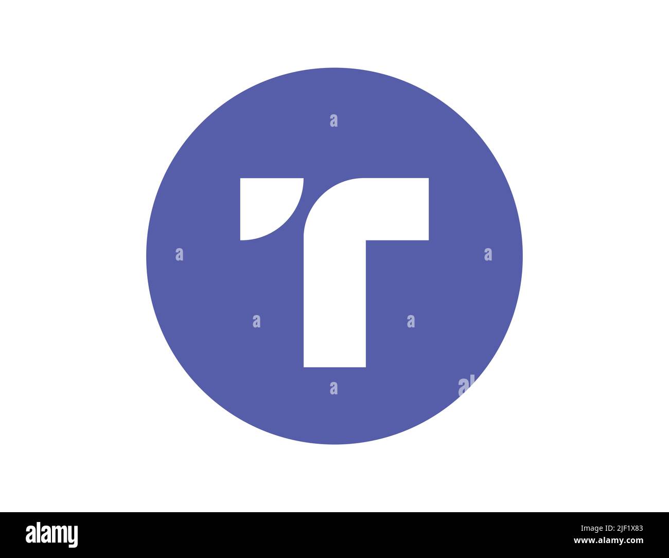 TUSD currency Icon. Flat design. Concept of crypto currency and blockchain. Stock Vector