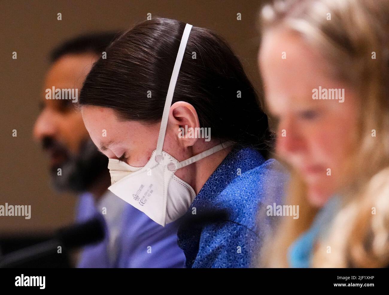 Valerie Warmerdam, daughter of murder victim Nathalie Warmerdam, takes