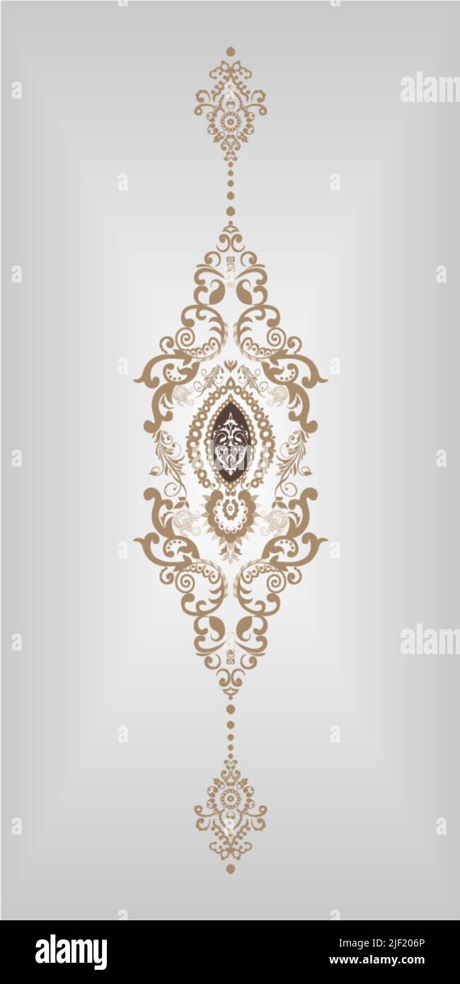 floral vector in a gradient background Stock Vector Image & Art - Alamy