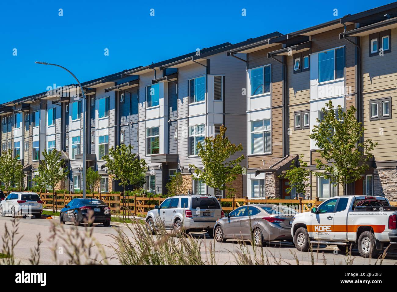 New Modern Apartment Buildings in Vancouver BC. Canadian modern