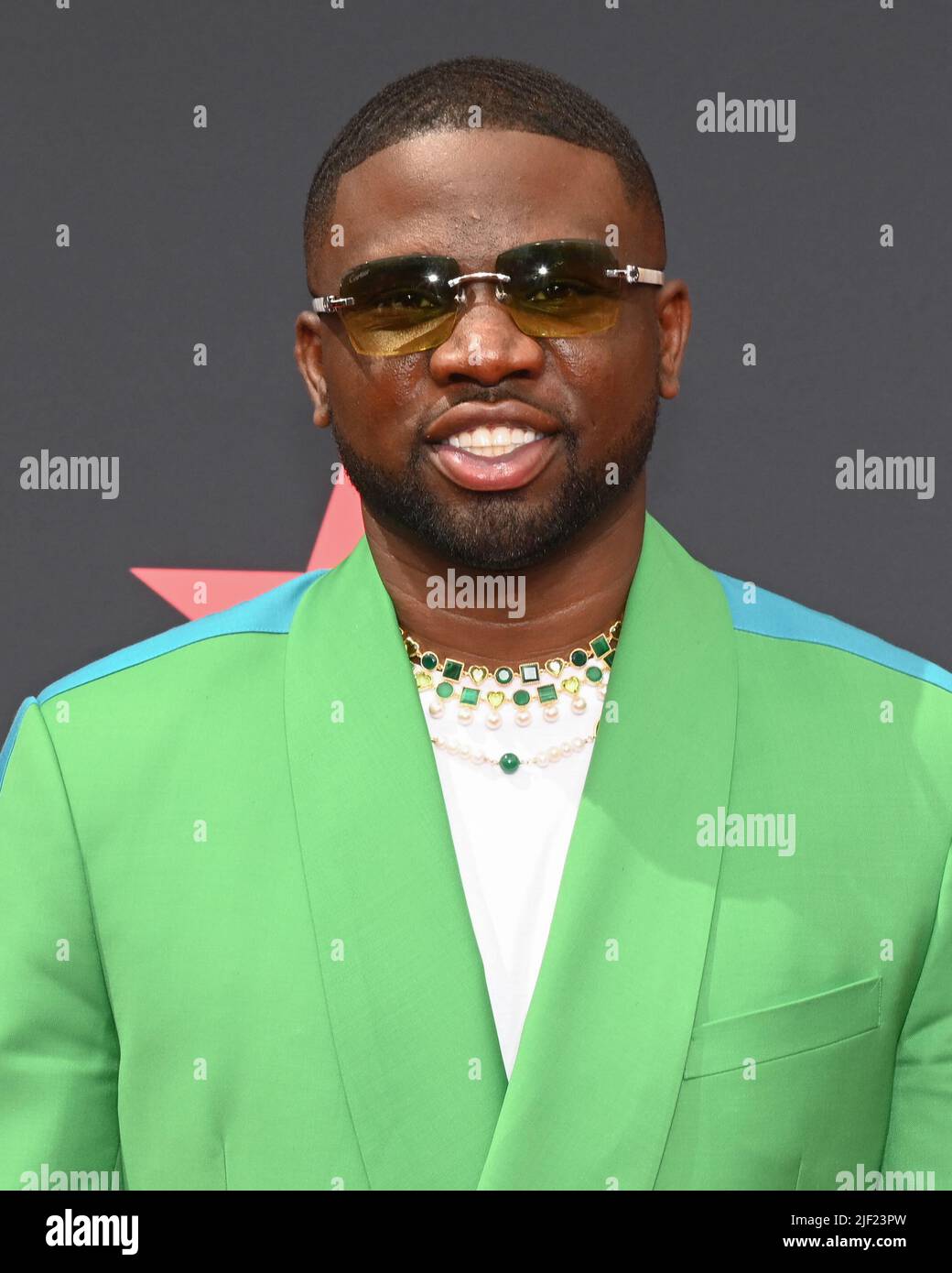 June 26, 2022, Los Angeles, California, USA Luke Lawal attends the BET