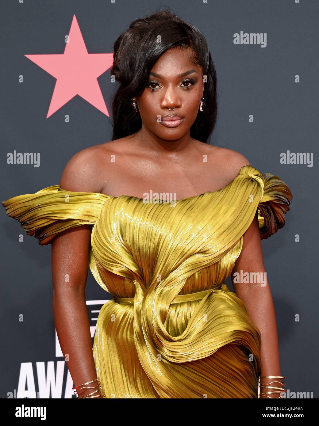 June 26, 2025, Los Angeles, California, USA Doechii attends the BET