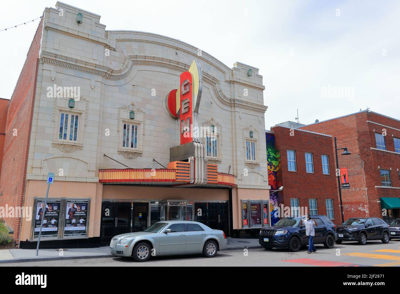 The Gem Theater within the Historic 18th and Vine Neighborhood in