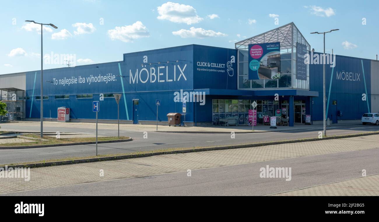 Levice, Slovakia - June, 26, 2022 : Mobelix. Austrian furniture store  chain. One of the largest retailers of furniture and home accessories Stock  Photo - Alamy