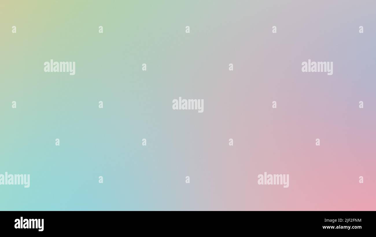 Soft and blurred colorful background in vibrant pastel colors. Abstract bright multi-colored colored background in 4k resolution. Copy space. Stock Photo