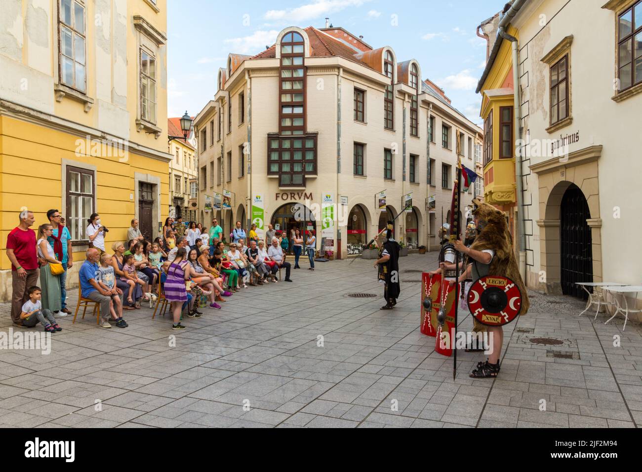 Performance of Legio XV Apollinaris Scarbantia Cohors III ancient Roman