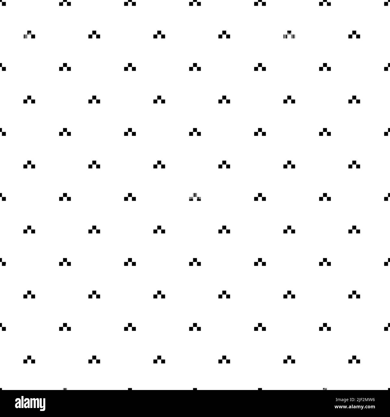 pixel art arrows seamless pattern. Perfect for textile, wallpaper, wrapping and clothing. Eps 10. Stock Vector