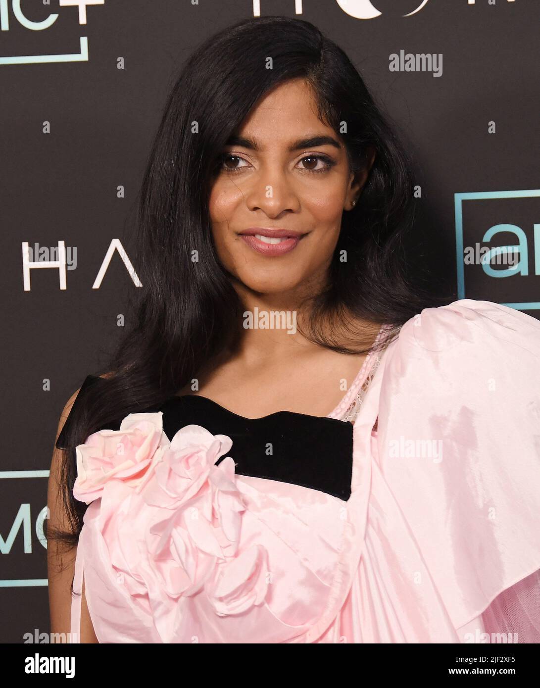 Los Angeles, USA. 28th June, 2022. Amara Karan arrives at AMC's