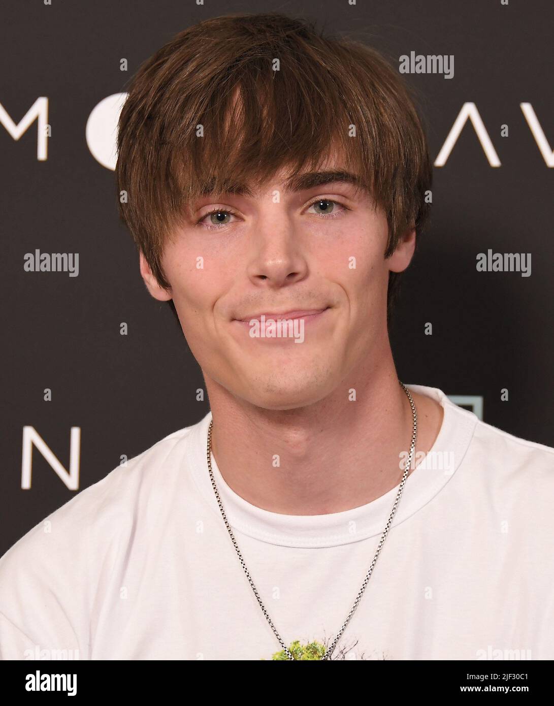 Kevin Quinn arrives at AMC's MOONHAVEN Premiere held at The London West