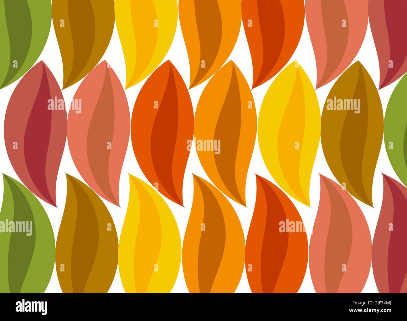 Colorful autumnal leaves vector background Stock Vector Image & Art - Alamy