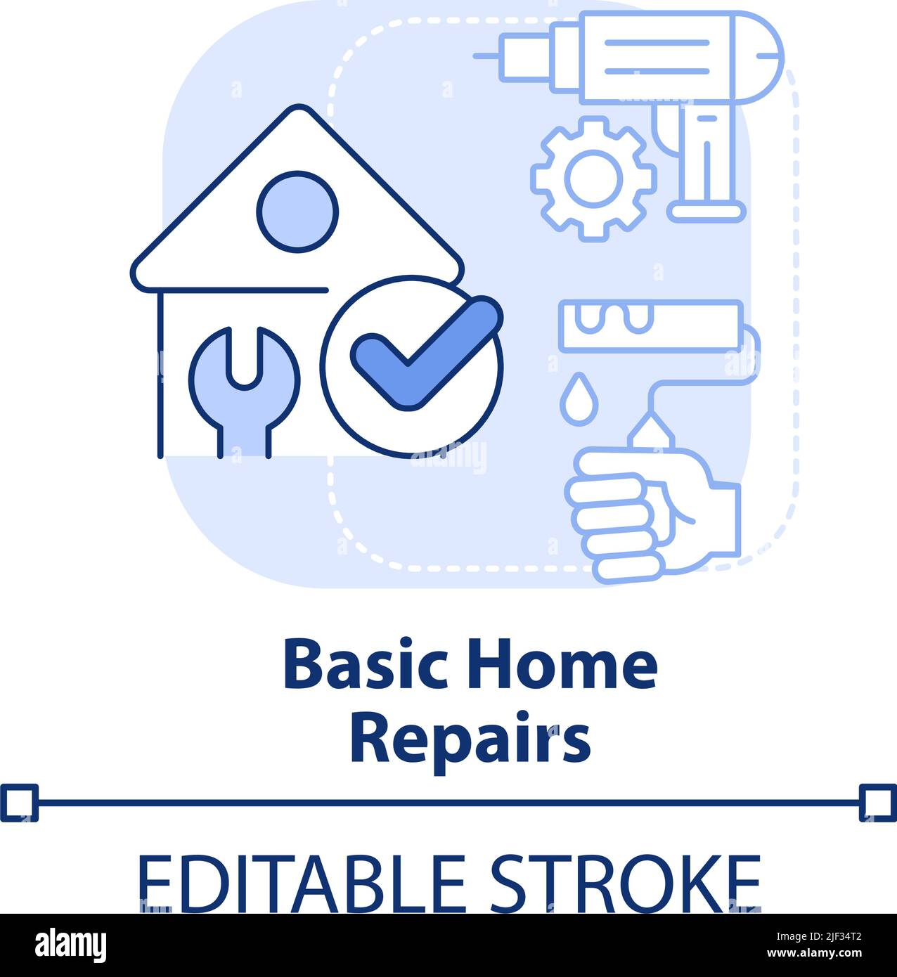 basic-home-repairs-light-blue-concept-icon-stock-vector-image-art-alamy