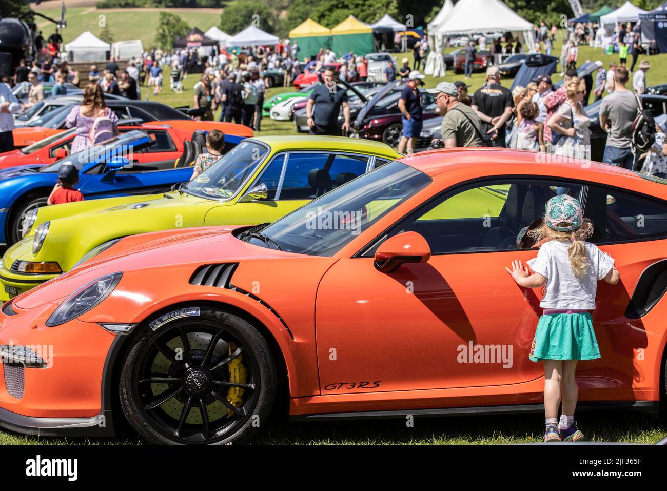 Car enthusiasts enjoy the warm weather at the Supercars & Classics Weekend at Stoner Park