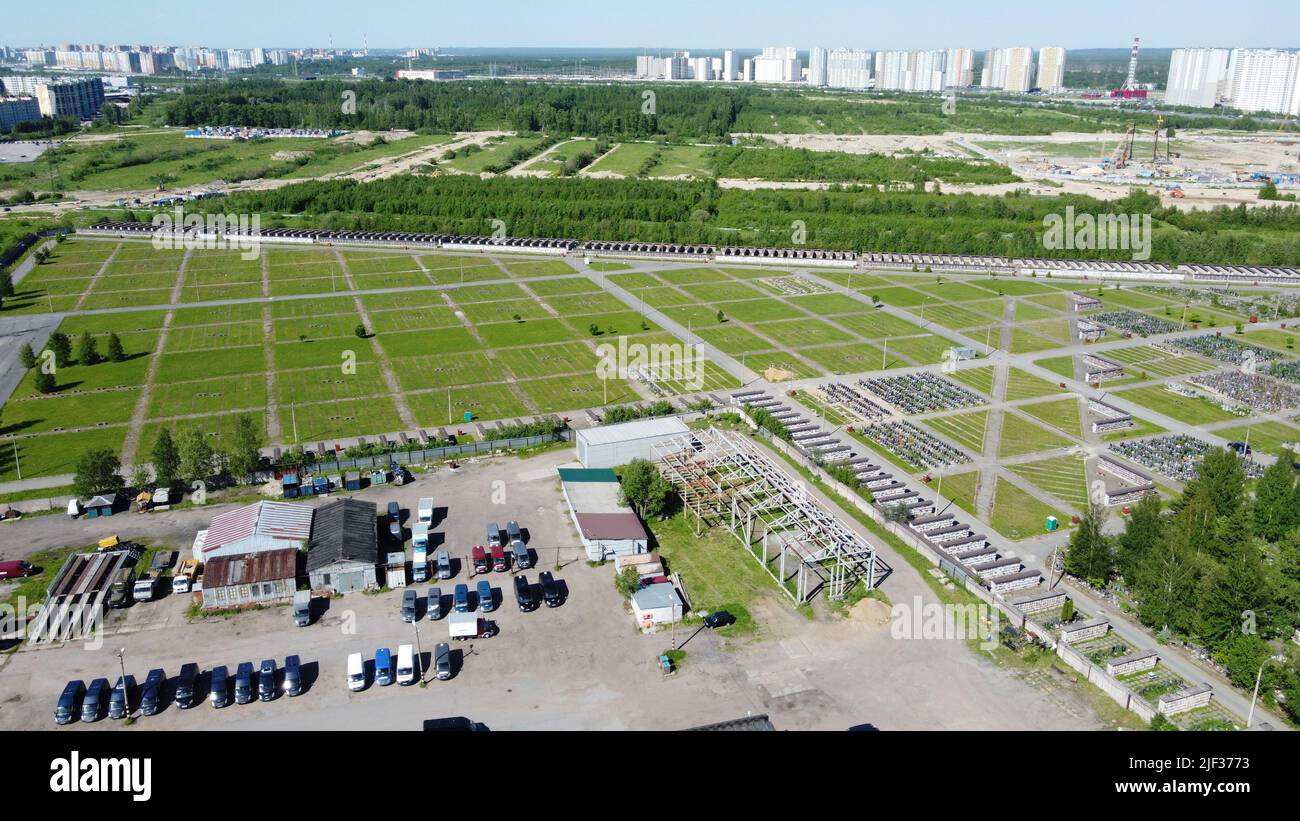 Drone Photography Shots Of Cityscapes In Summer Stock Photo Alamy