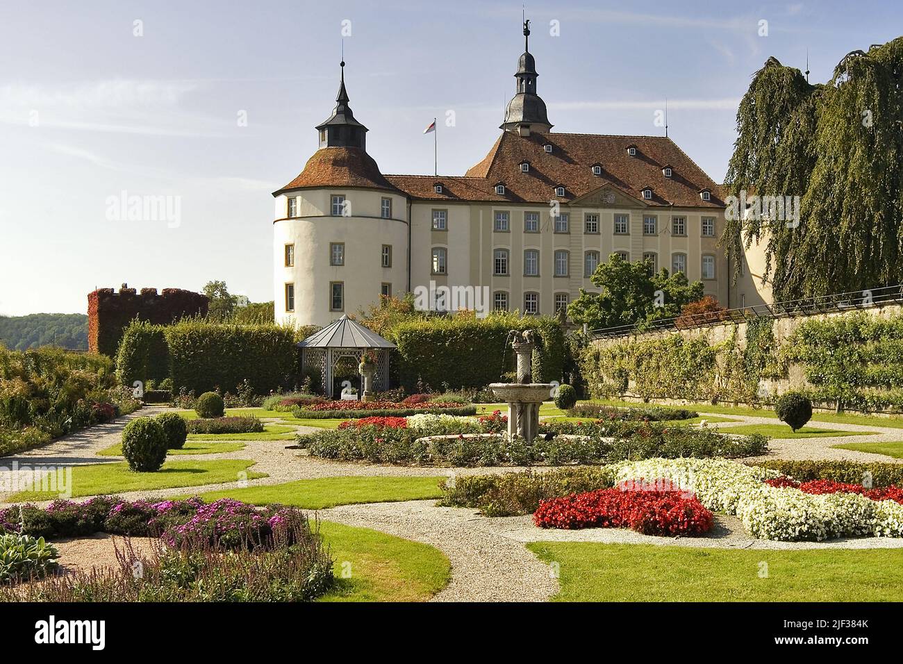 Langenburg castle, Germany, Baden-Wuerttemberg, Langenburg Stock Photo