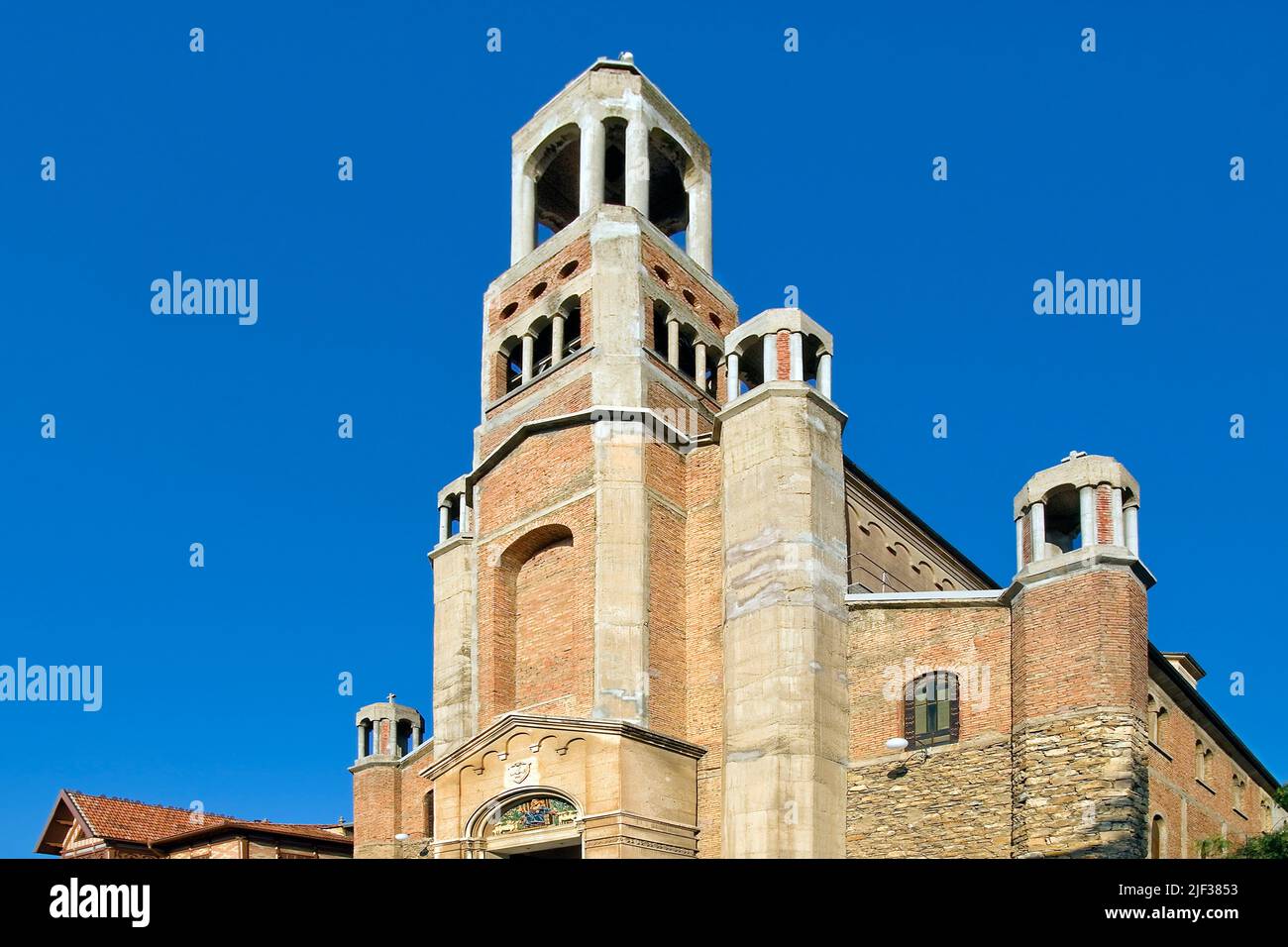 Chiesa di Cristo Re in Imperia, Italy, Liguria, Imperia Stock Photo