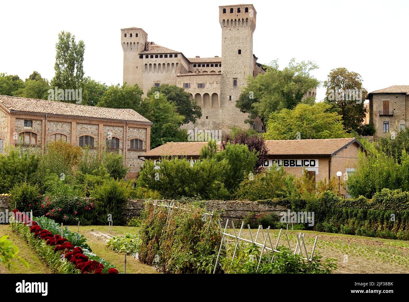 Vignola Castle, Rocca di Vignola, itlaien, Modena, Emilia-Romagna, Vignola Stock Photo