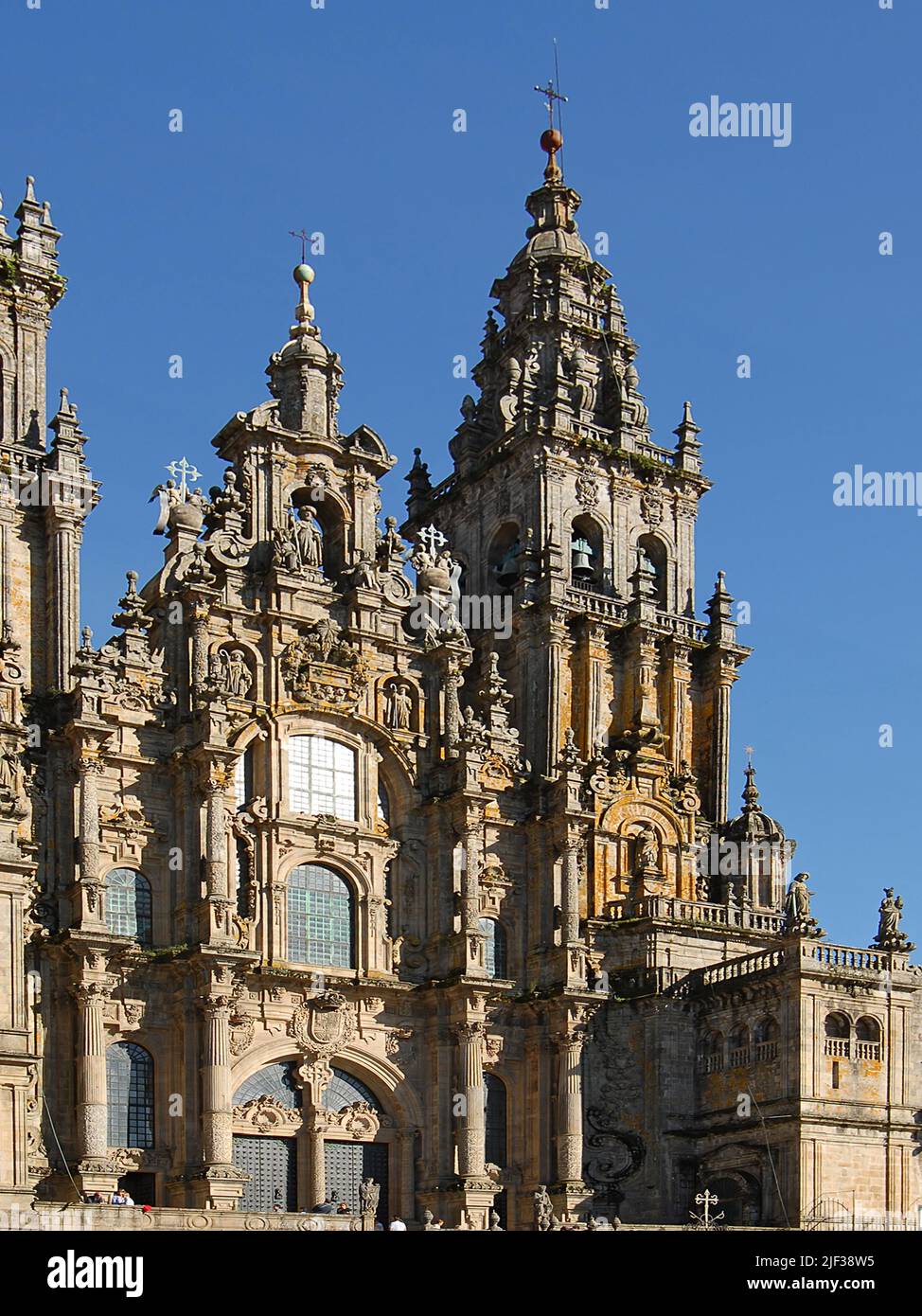 Santiago de Compostela Archcathedral Basilica, Spain Stock Photo
