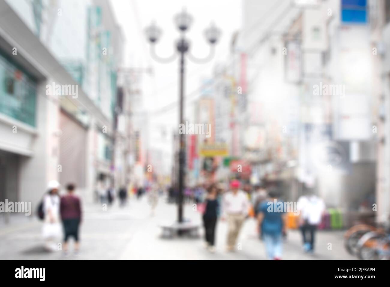 Crowd people mass blur city hi-res stock photography and images - Alamy