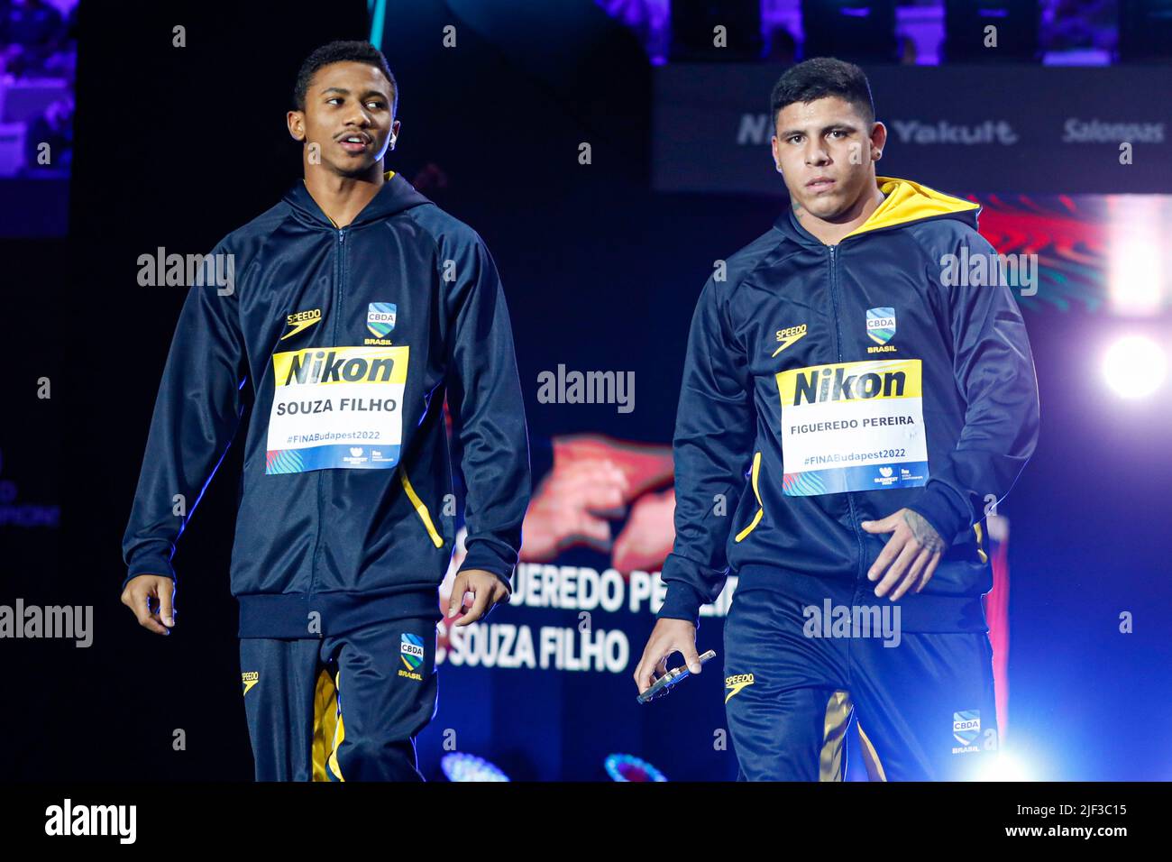 BUDAPEST, HUNGARY - JUNE 28: Isaac Souza Filho of Brazil, Kawan ...