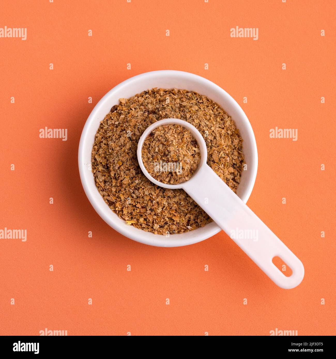 Food powder based on soy fiber with psyllium Stock Photo - Alamy