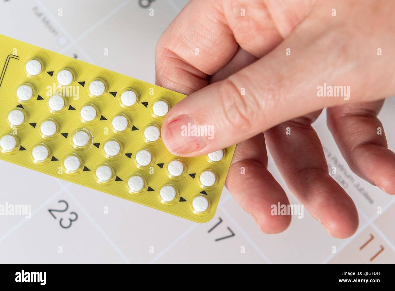 Ireland, 29th June, 2022. Minister Stephen Donnelly TD has secured free contraception for women aged between 17-25 years in Budget 2022. Various types of contraception are thought to be included in the scheme -  contraceptive injections, implants, various types of intrauterine system (IUS) or device (IUD; commonly known as the coil), the contraceptive patch and ring, and various forms of oral contraceptive pill. Credit: AG News/Alamy Live News. Stock Photo