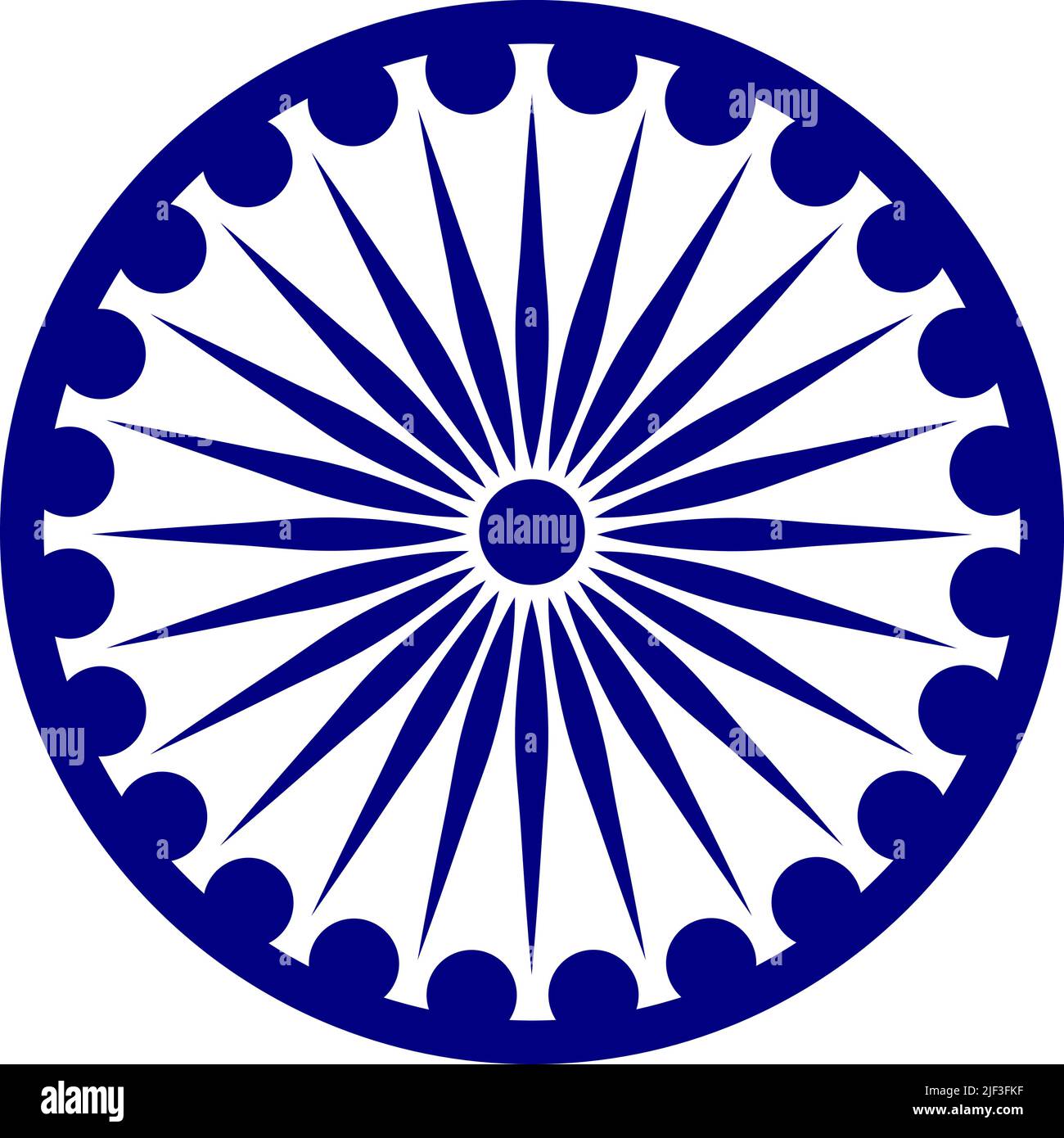 Ashoka Chakra In Indian Flag