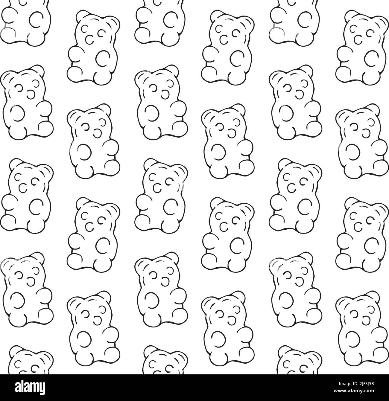 gummy bear cartoon drawing  Bear stencil, Easy doodle art, Simple