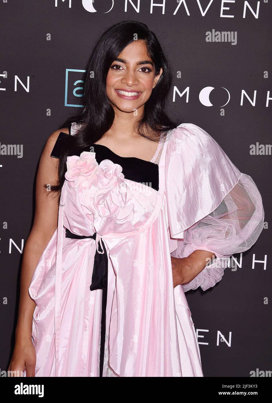 WEST HOLLYWOOD, CA - JUNE 28: Amara Karan attends AMC+ Original Series