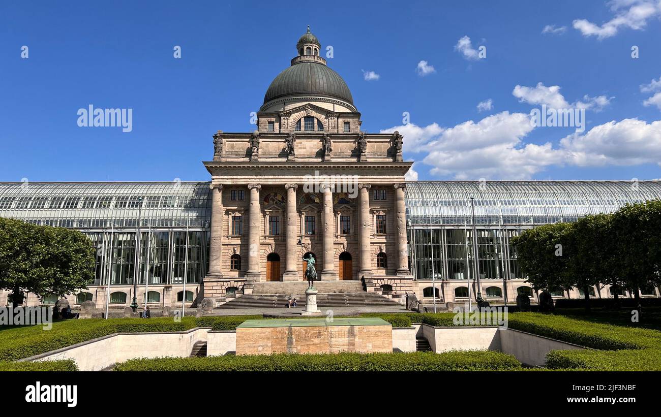 State Government Office of Bavaria, Munich, Germany Stock Photo