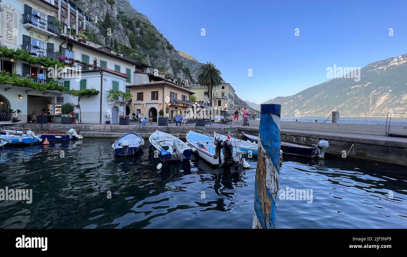 Limone Sul Garda,  Italia, Italy, Brescia Stock Photo