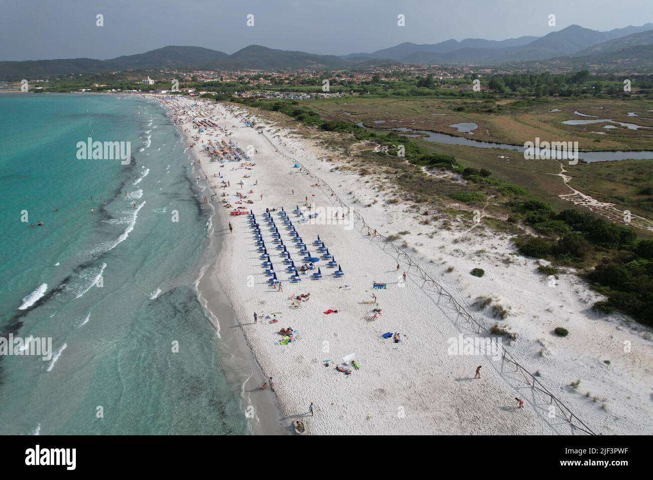 La Cinta Beach, Costa Smeralda, Sardinia, Italy Stock Photo