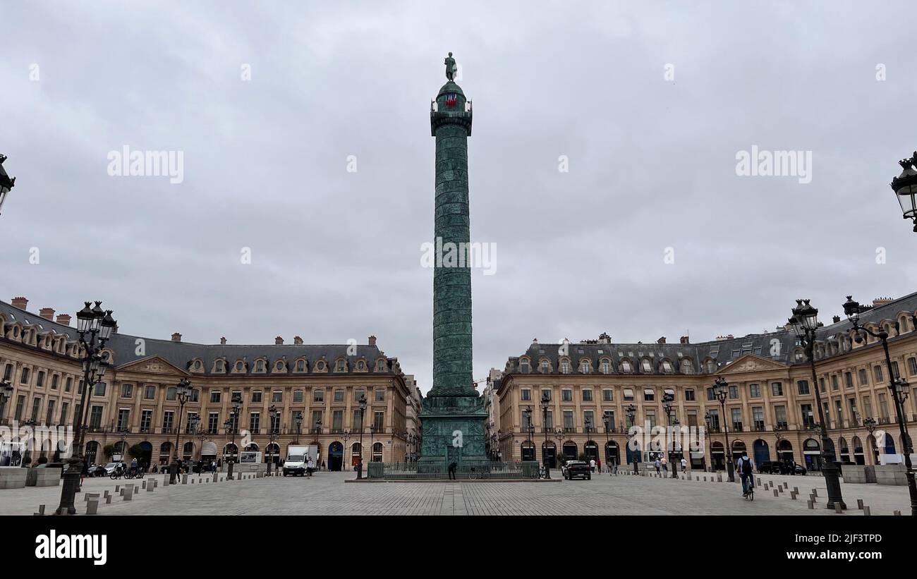 Place Vendôme in Paris, France Stock Photo