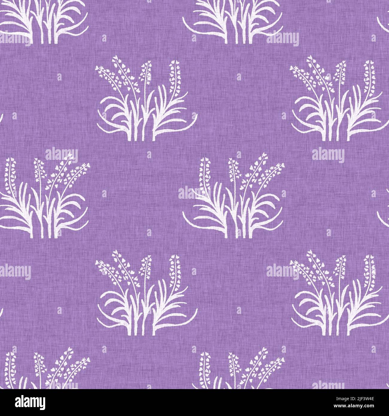 Gender neutral purple flower seamless raster background. Simple ...