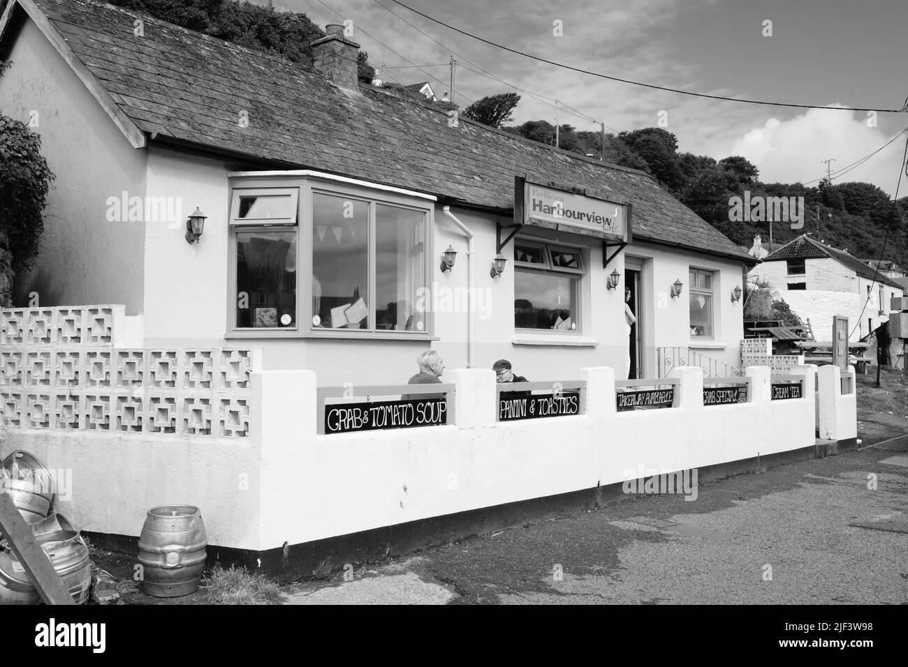 Scenes in and around Porthleven Harbour, Cornwall Stock Photo Alamy