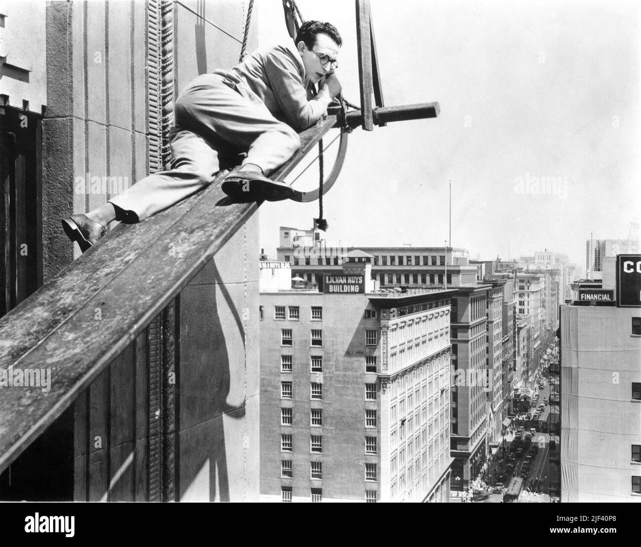 HAROLD LLOYD in FEET FIRST 1930 directors CLYDE BRUCKMAN and HAROLD LLOYD producer The Harold