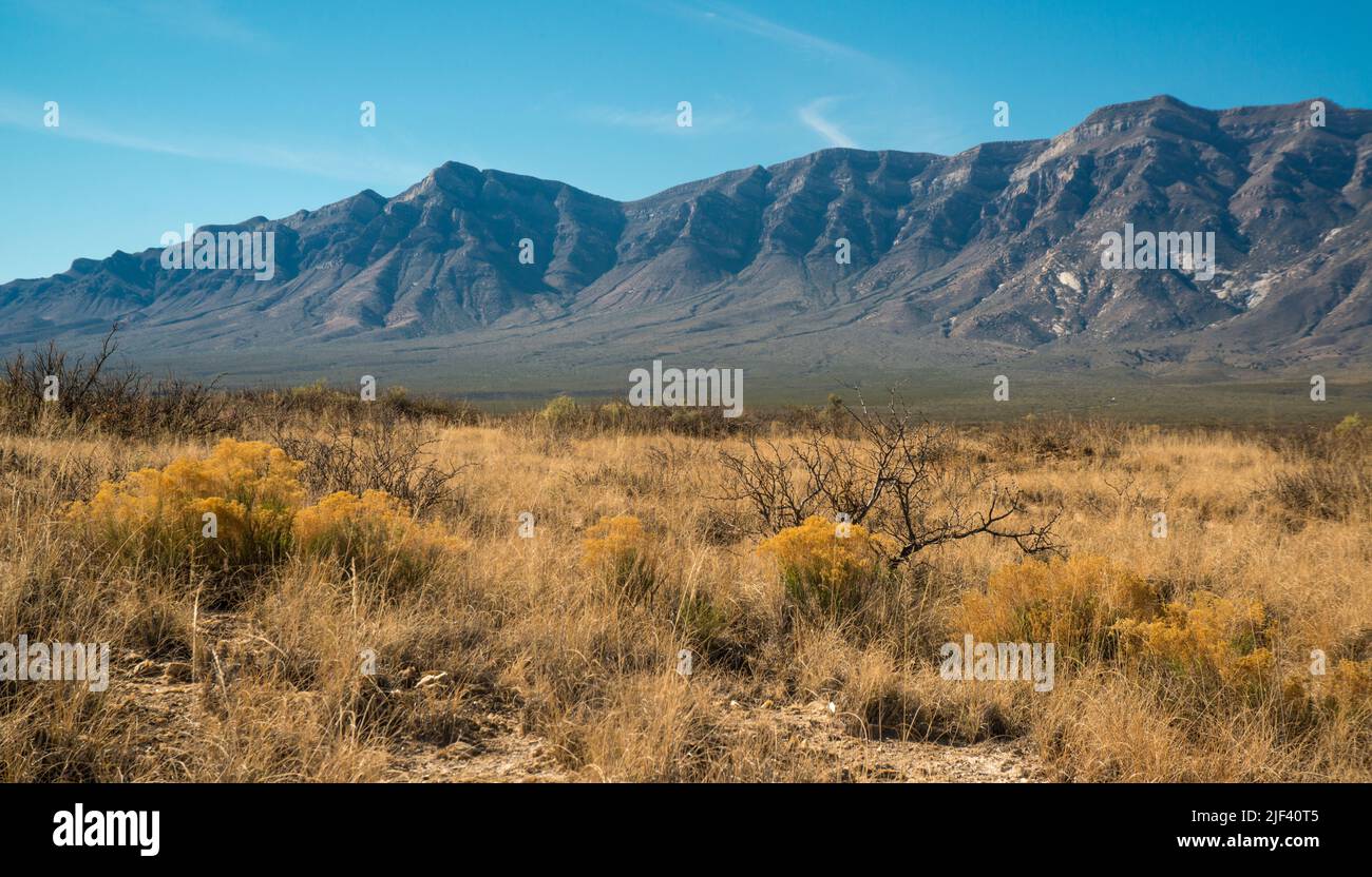 New Mexico desert landscape, gypsum crystals around a dried Lucero Lake