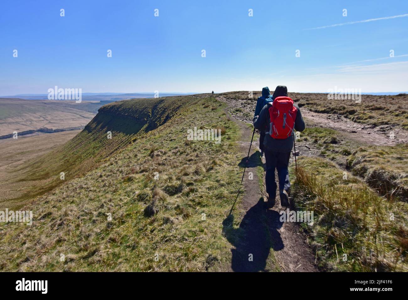 Horseshoe walk, PenyFan Stock Photo Alamy